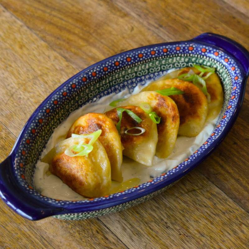 Sweet Potato, Cheddar & Jalapeno Pierogi