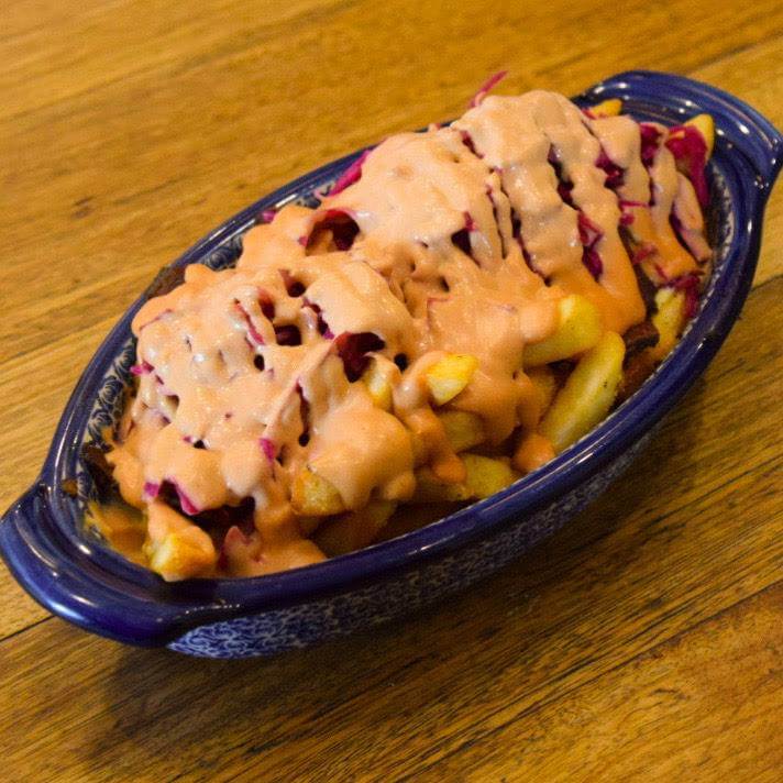 Dirty Reuben fries