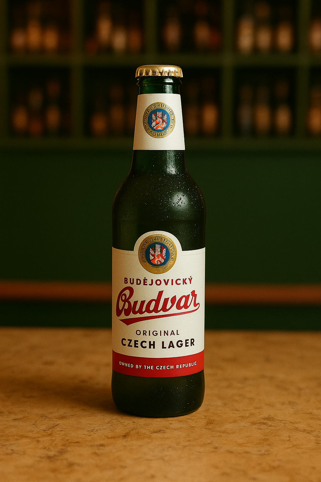 Budvar 5% 330ml (Bottle)